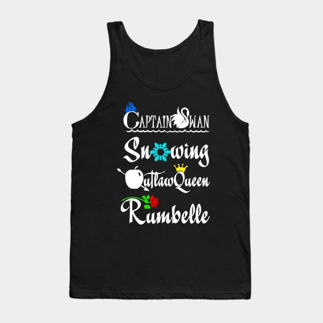 OUAT ships Tank Top by KsuAnn